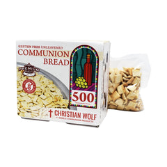 World Communion Cups bread packaging preserves freshness with a resealable seal.