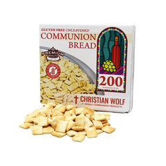 World Communion Cups unleavened bread square, golden crust, soft interior, ideal for worship services