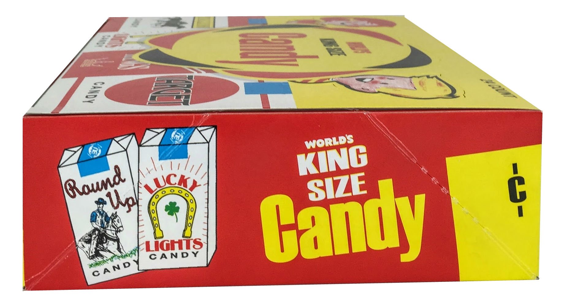 World Confections Candy Cigarettes retro packaging vibe ready for shelves