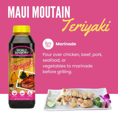 World Harbors Maui Mountain Teriyaki Sauce served as dipping sauce with nuggets