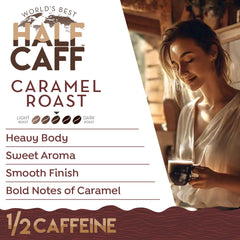 Solar-powered roasting facility of World's Best Half Caff coffee beans