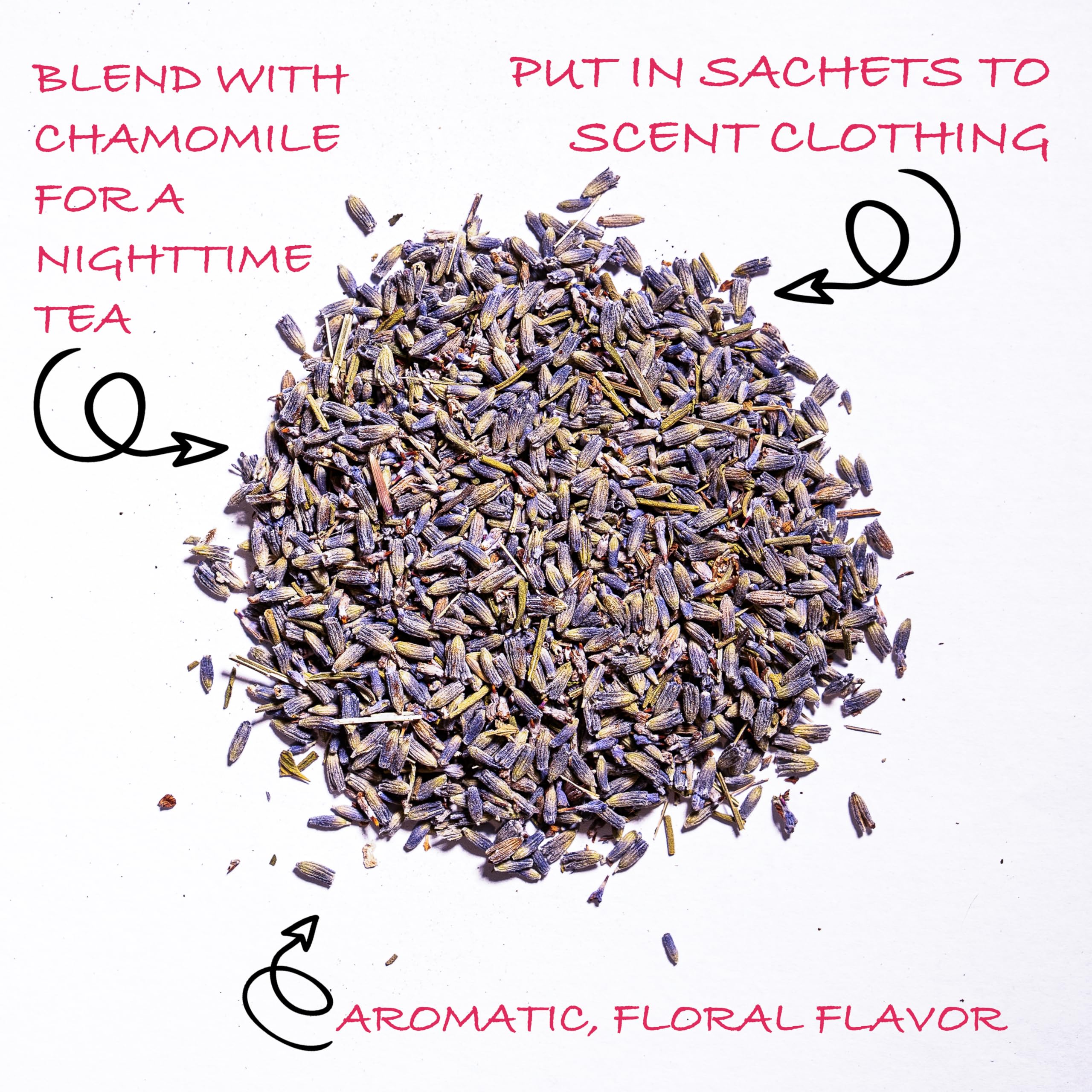 Worldwide Botanicals lavender sachets for drawers and small spaces with gentle fragrance