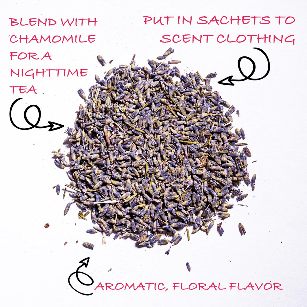 Worldwide Botanicals lavender sachets for drawers and small spaces with gentle fragrance
