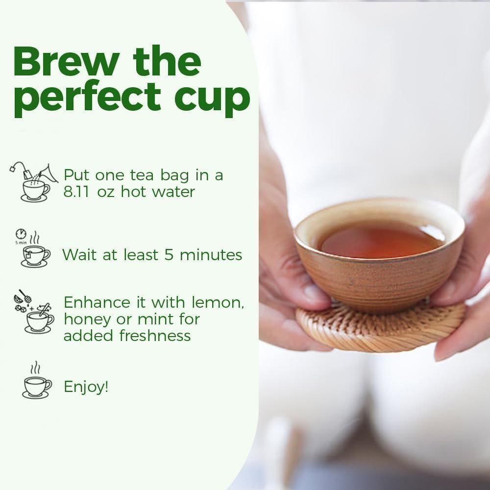 WOTIHA moringa tea promotes daily nutrition and balance