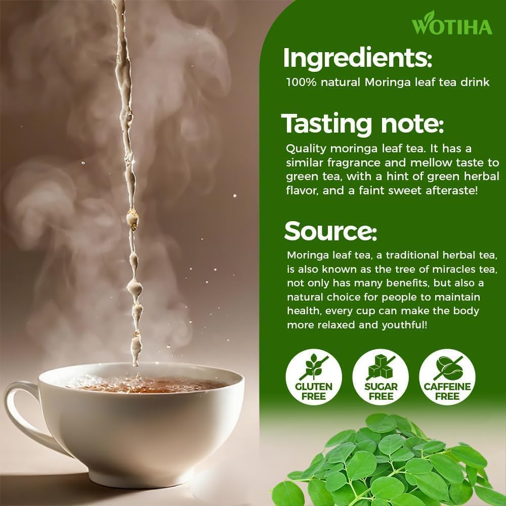 WOTIHA resealable tea pack maintains freshness and nutrients