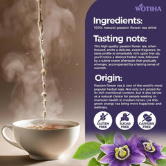 Steaming WOTIHA tea in a mug inviting relaxation.