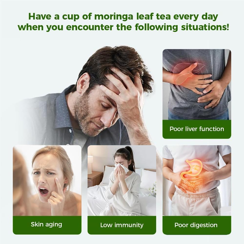 WOTIHA vitamin-packed moringa tea supports everyday energy and digestion