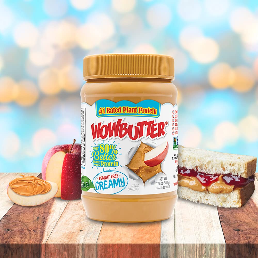 WOWBUTTER all natural, non-GMO ingredients support clean snacking.