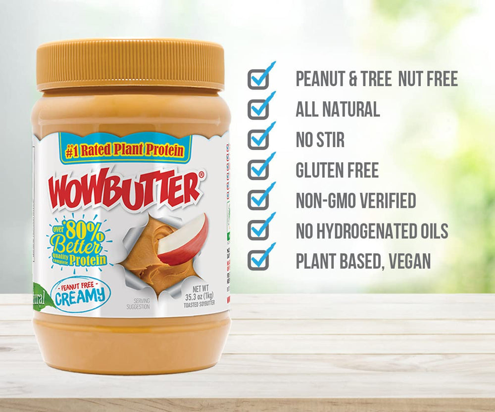 WOWBUTTER facility image confirms nut-free production and safety standards.