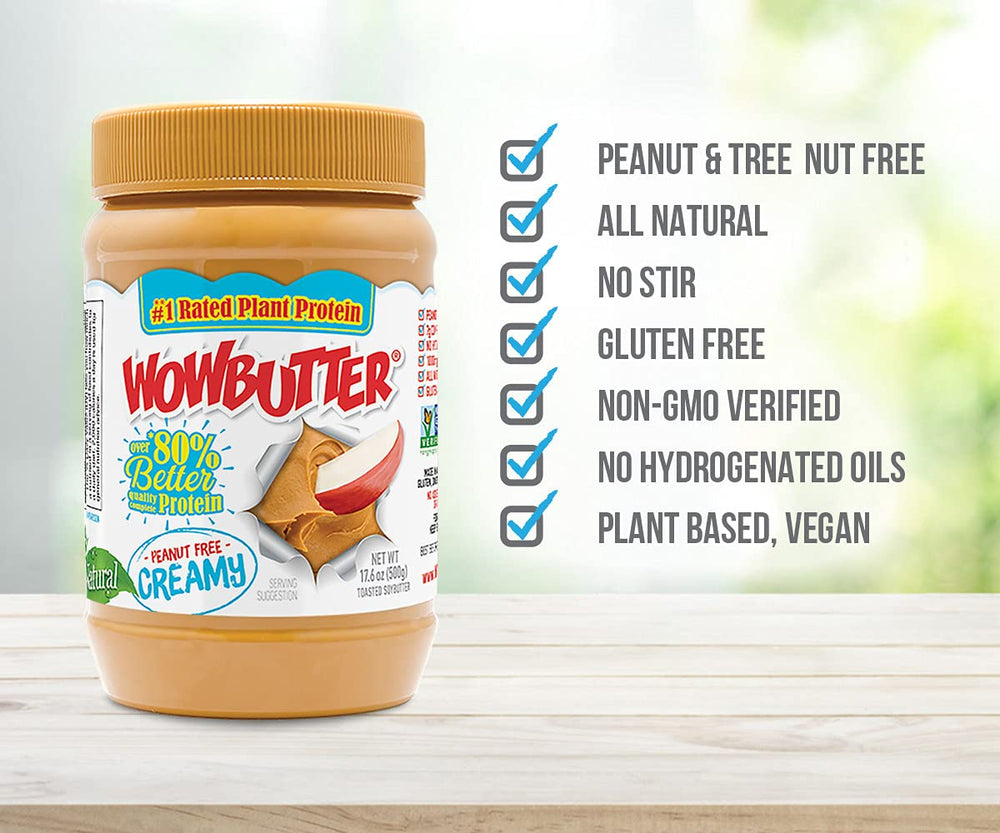 WOWBUTTER spread on toast as a quick breakfast idea