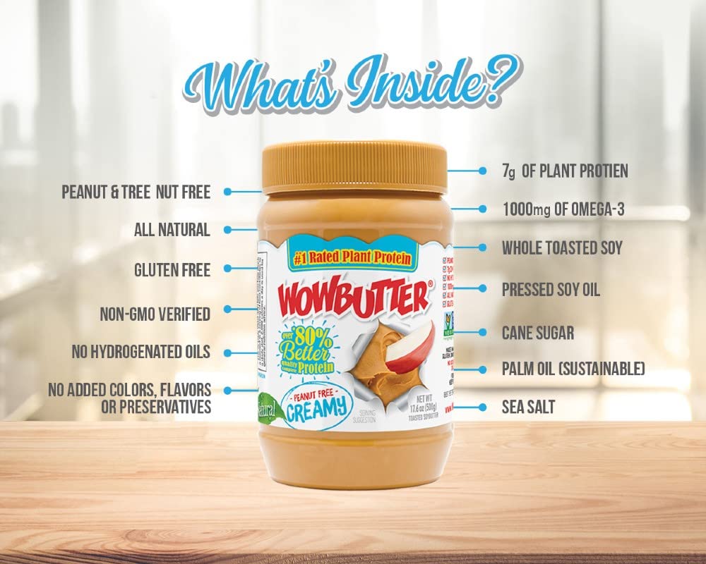 WOWBUTTER spread on toast highlighting dairy-free breakfast idea