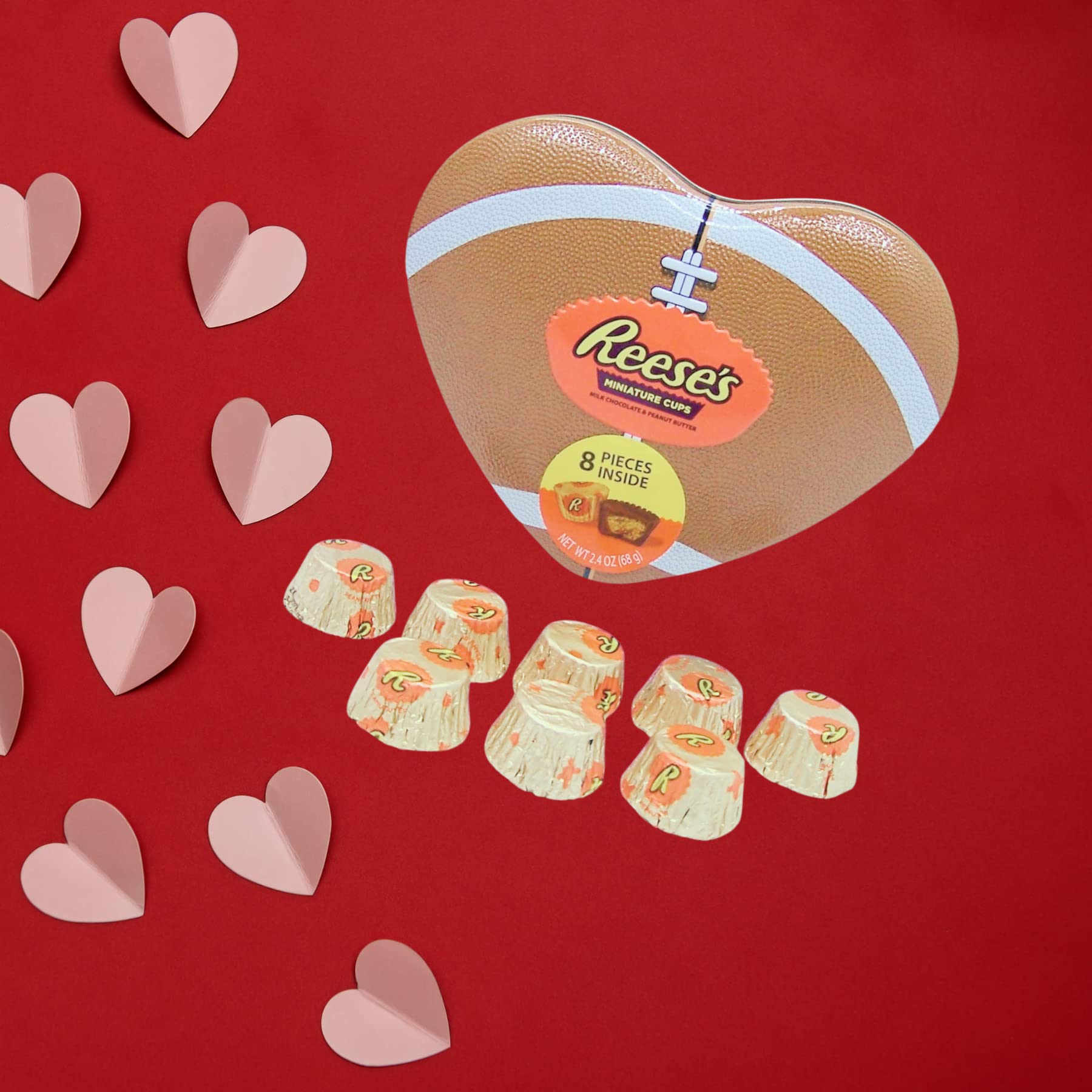 Compact 2.4-ounce tin easy to share during celebrations or game night.