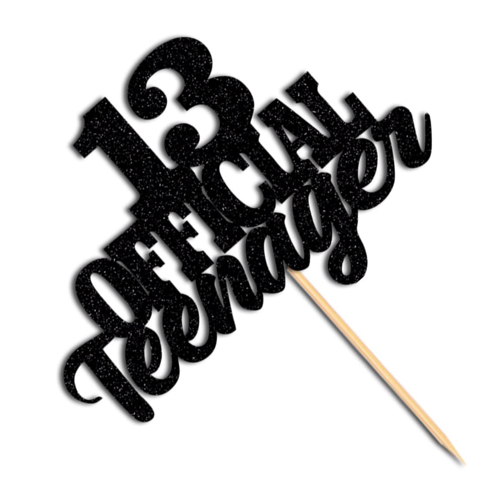 WRACKKIAR teen cake pick decoration highlights milestone with durable construction