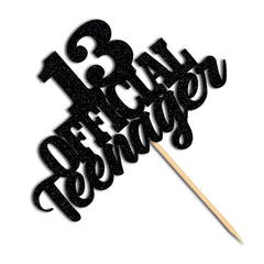 WRACKKIAR teen cake pick decoration highlights milestone with durable construction