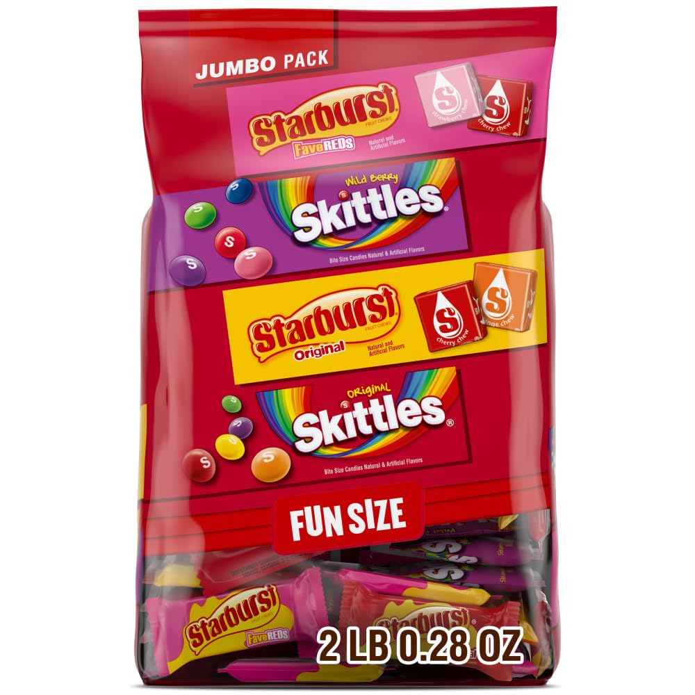 Wrigley's Skittles Original bulk bag with bright colors for festive party favors