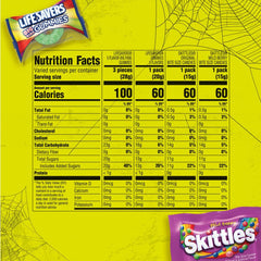 Wrigley’s SKITTLES Original fruity candy in a colorful snack.