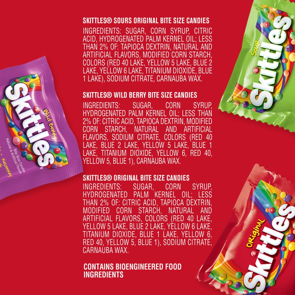 Wrigley's Skittles Wild Berry close-up, vibrant fruit flavors for gifting