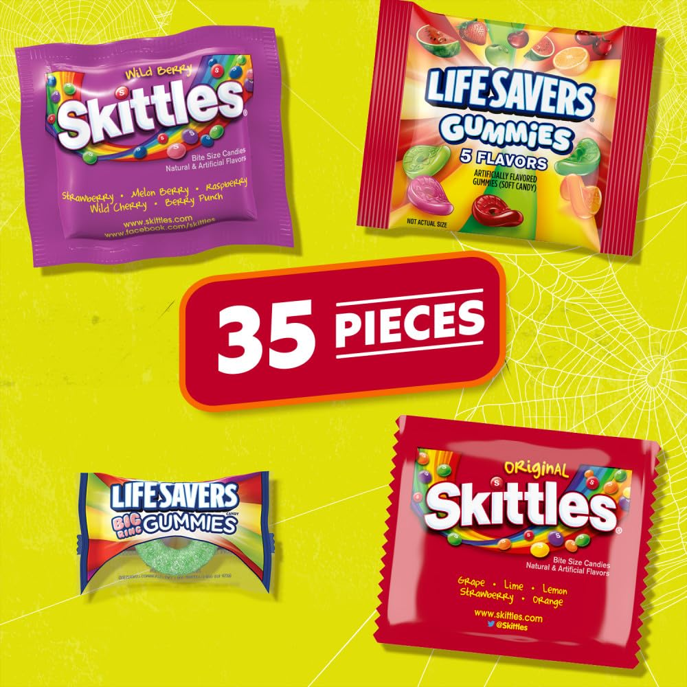 Wrigley’s SKITTLES Wild Berry fruity candy for party mix.