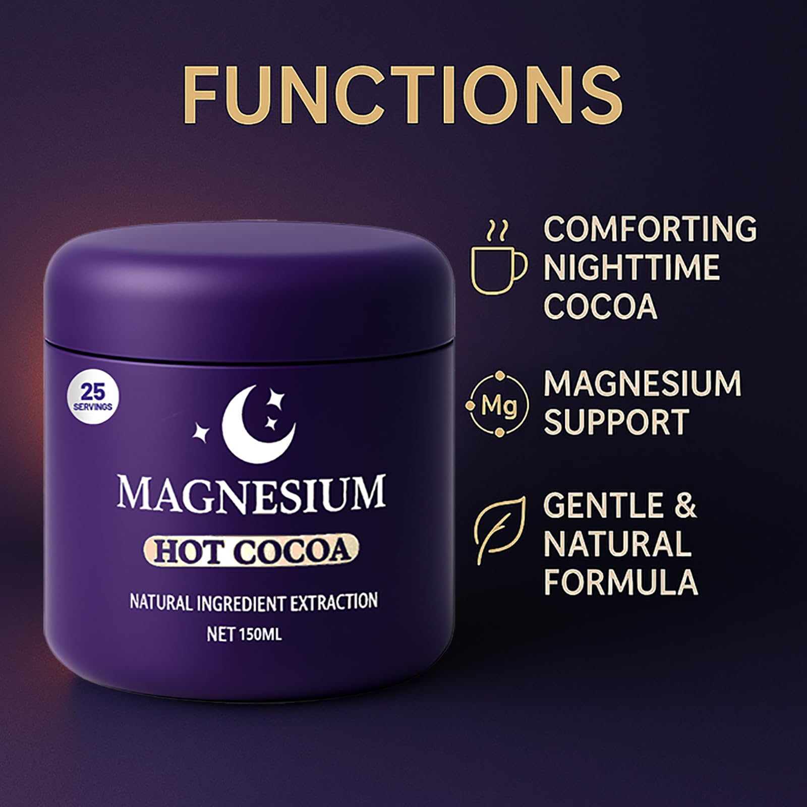 WSJAWH Calming aroma and smooth texture invite a peaceful nocturnal ritual