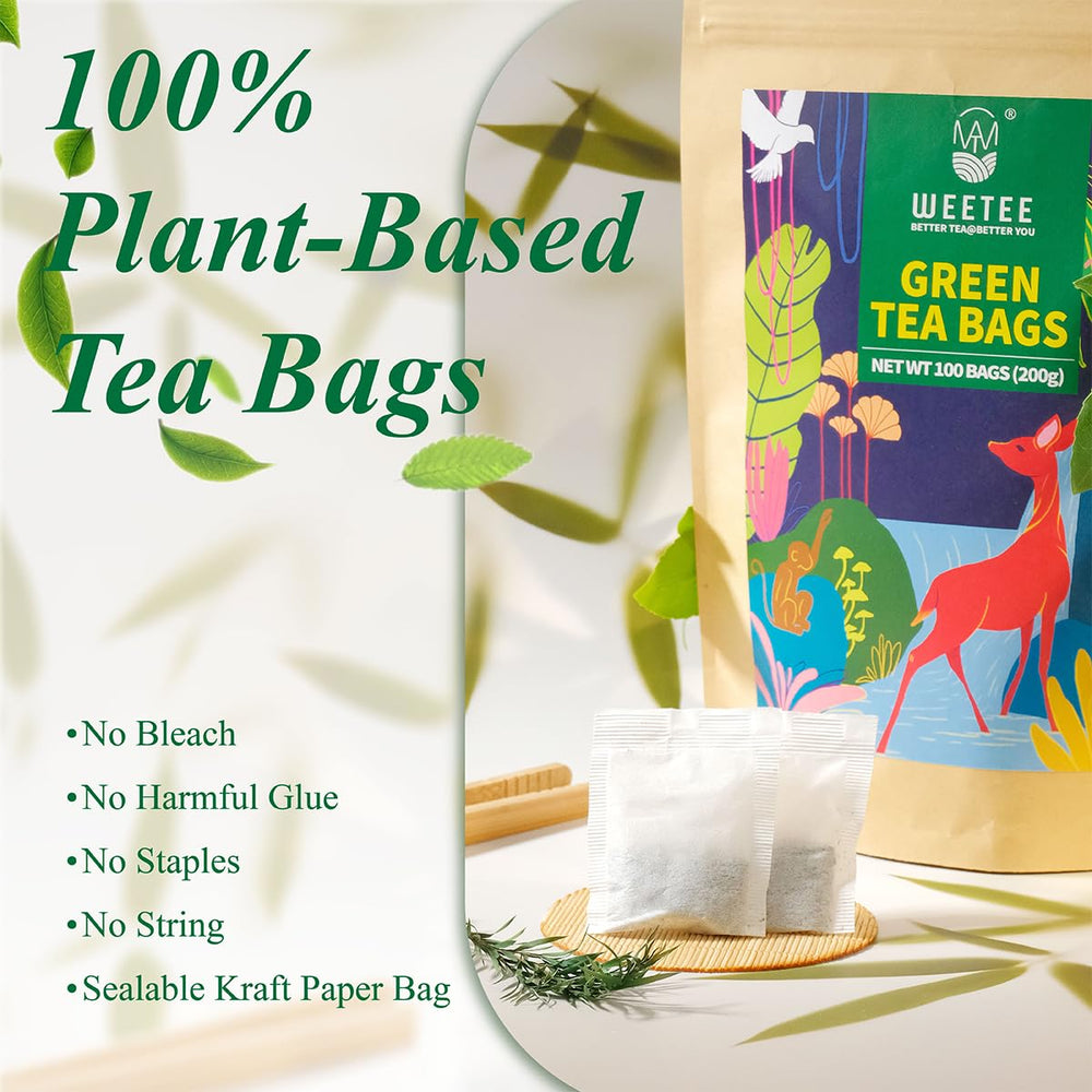 Iced WT WEETEE green tea prepared for a refreshing, light energy boost.