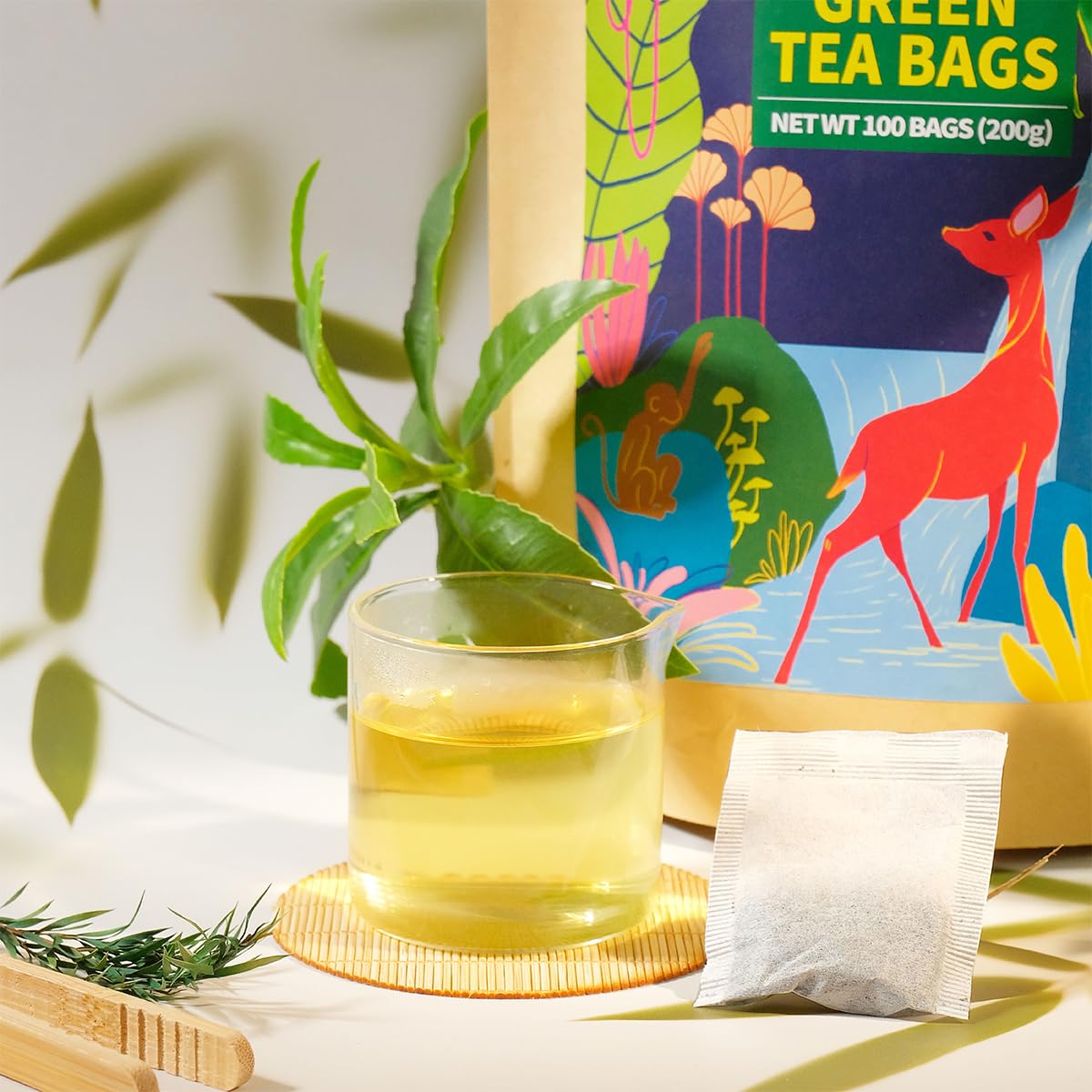 WT WEETEE green tea line with classic and flavored options for variety.