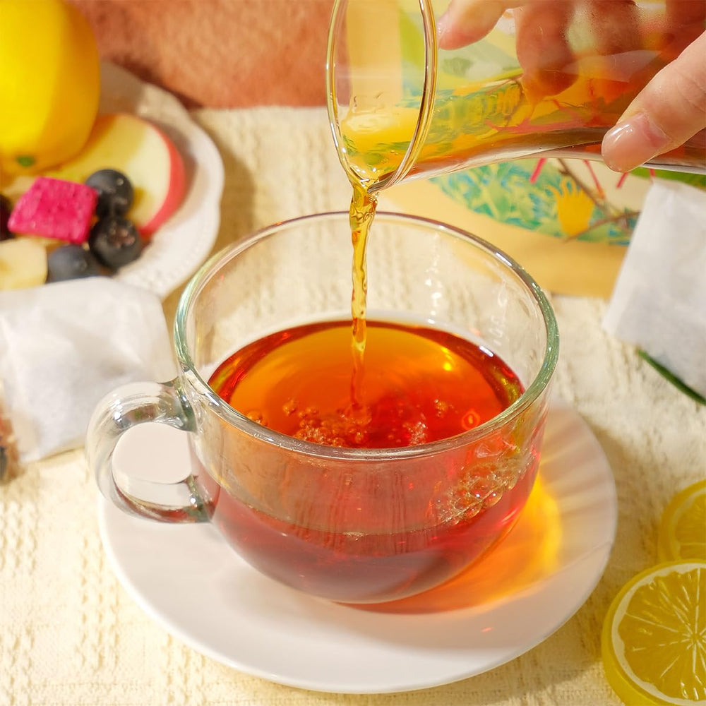 Morning tea routine with WT WEETEE Earl Grey, a bold yet smooth cup.