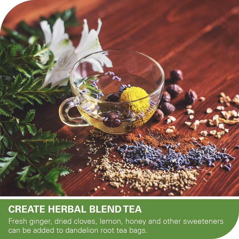 WT WEETEE tea bags label front highlights organic certification.