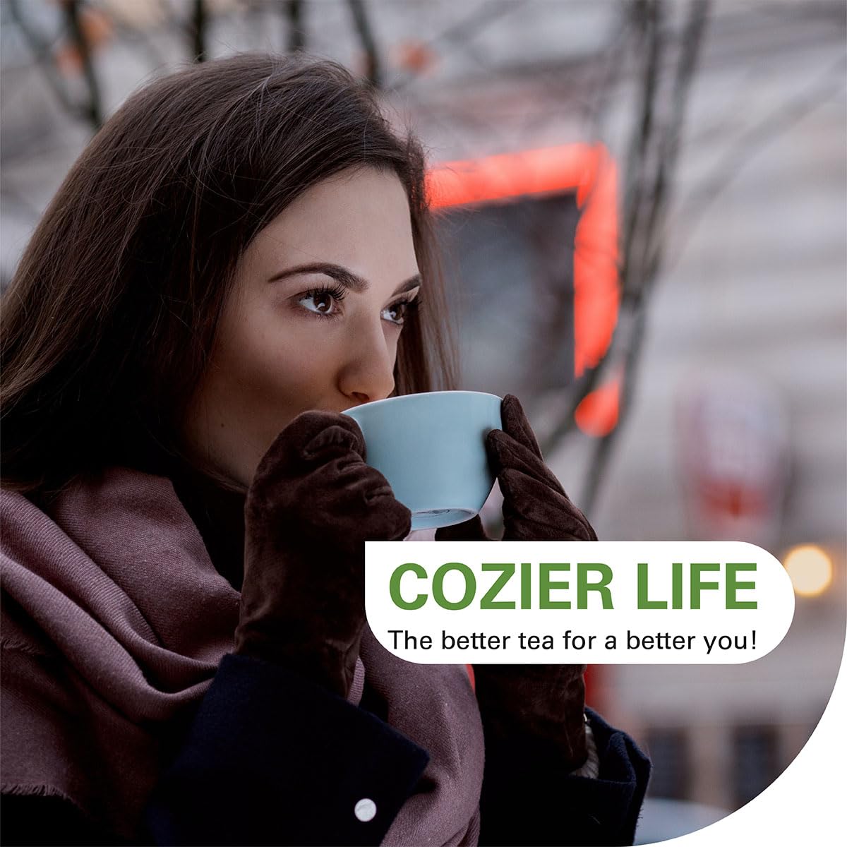 WT WEETEE eco-friendly packaging conveys sustainable tea experience.