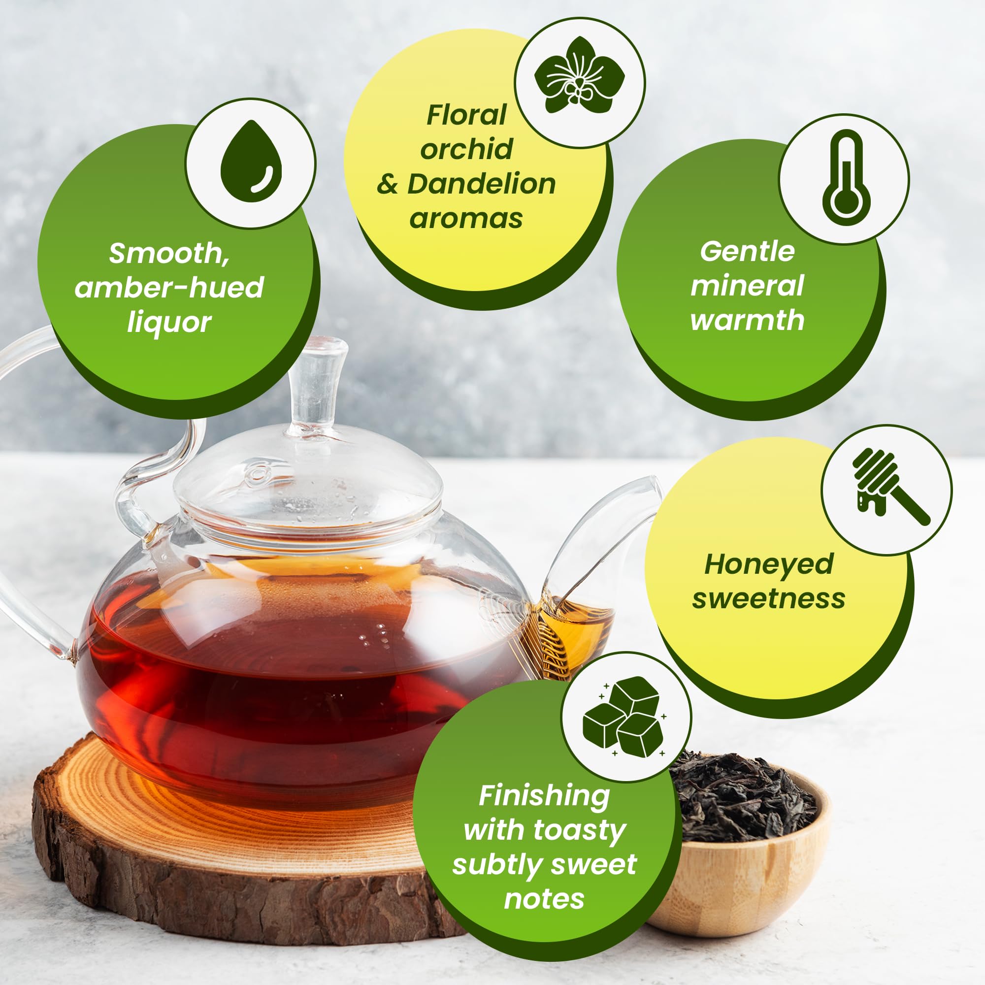 Wu Mountain Tea aroma-steam rising from a cup enhances relaxation moments.
