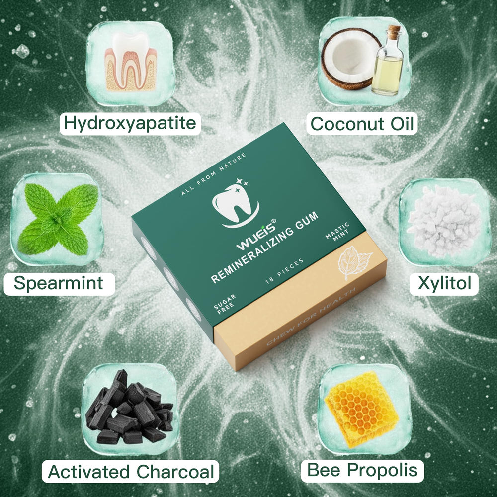 WUEIS cooling spearmint peppermint flavor for fresh breath