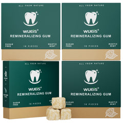 WUEIS remineralizing gum hydroxyapatite pieces for enamel-friendly chewing