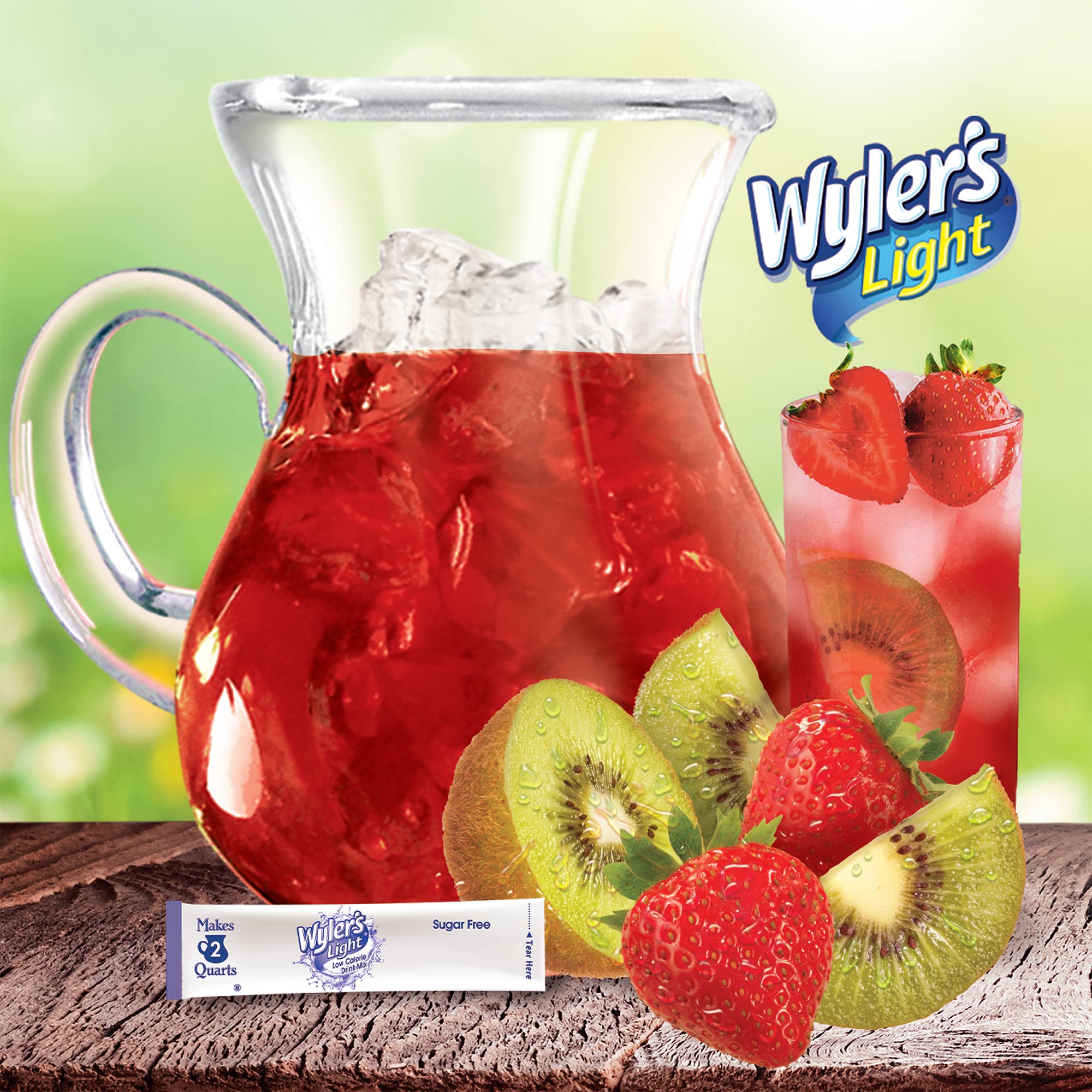 New recyclable carton packaging of Wyler’s Light Pitcher Packs