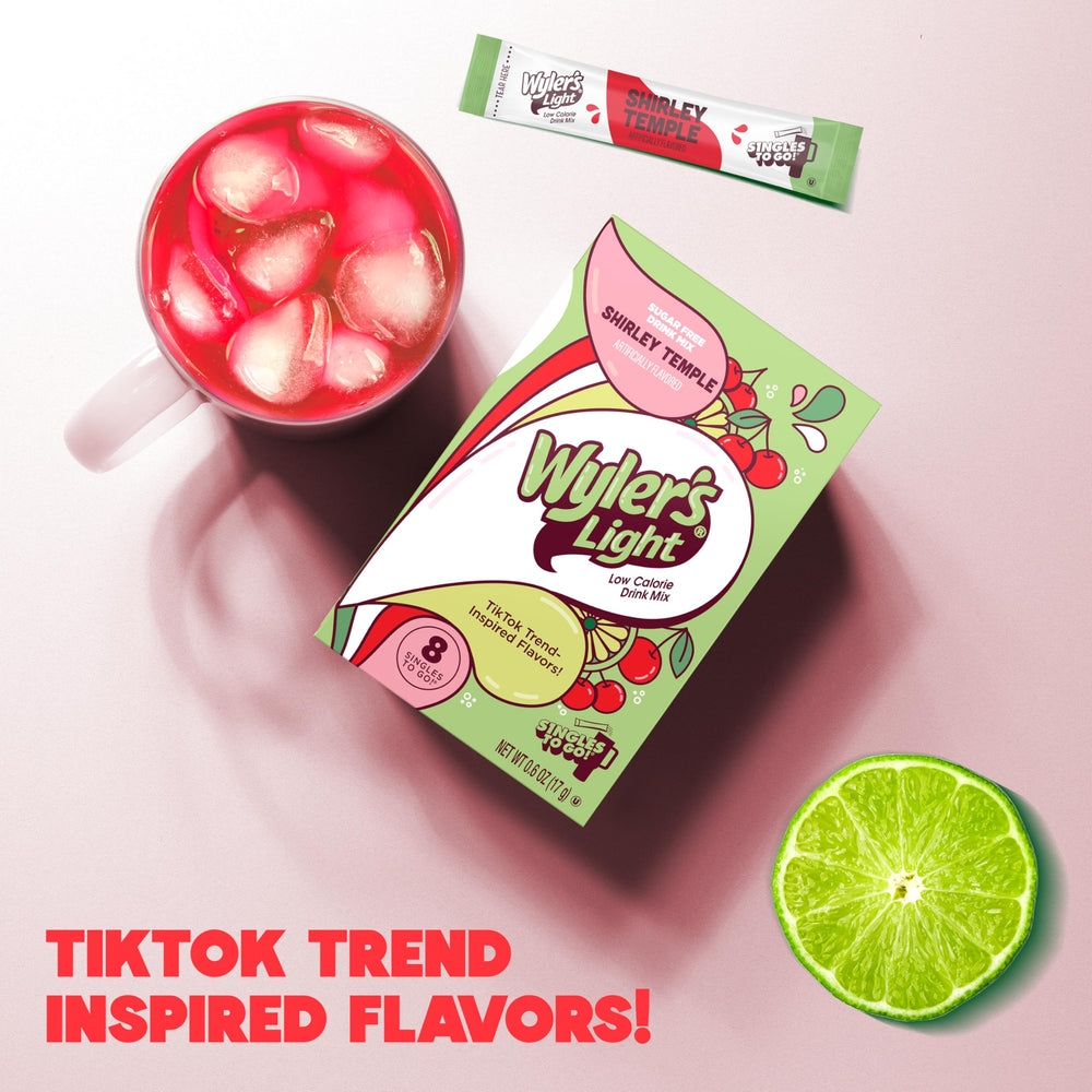 Wyler's Light flavoring for 16.9 oz bottles, quick hydration