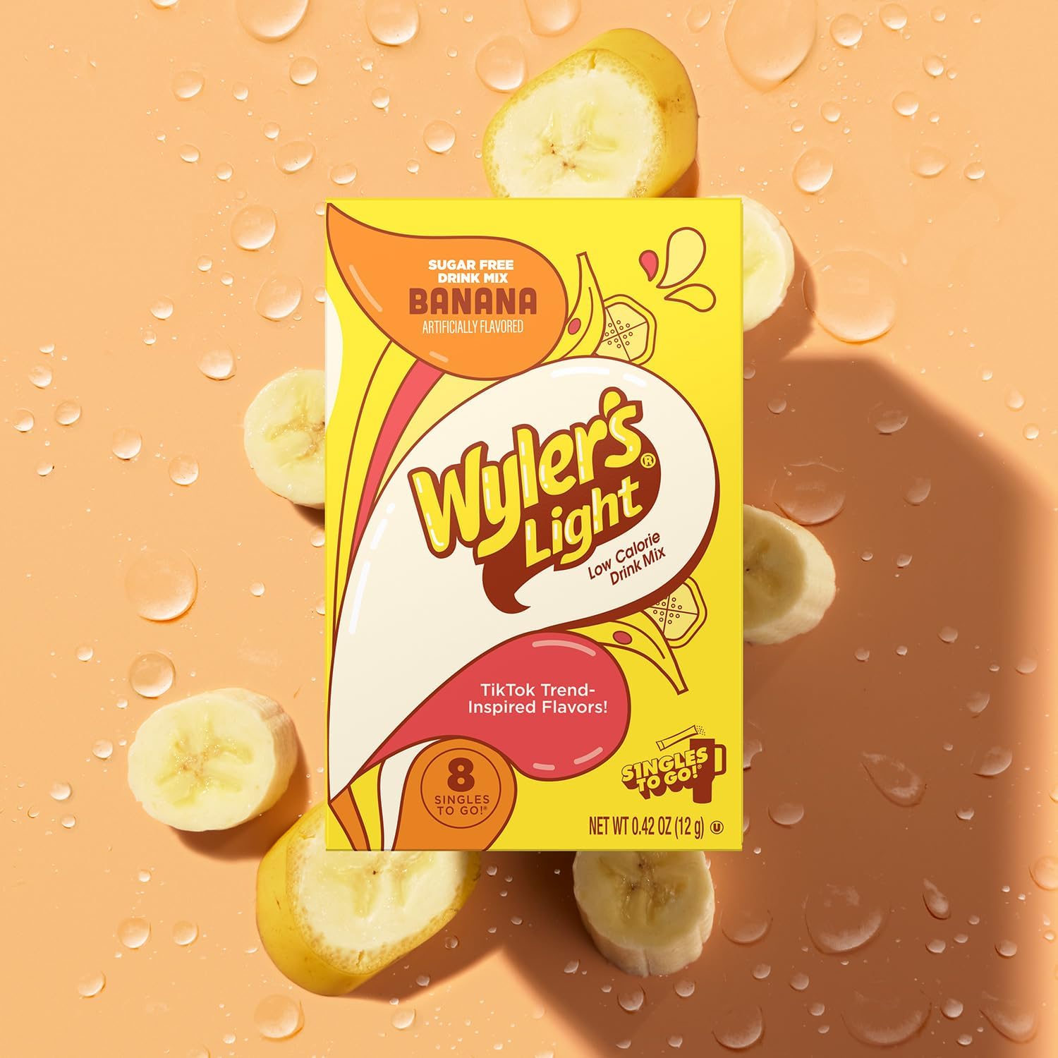 Wyler's Light Banana flavor brings tropical notes to your water.