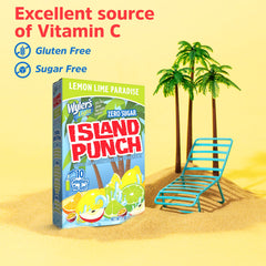 Wyler's Light Fruity Red Punch flavor highlights tropical refreshment.