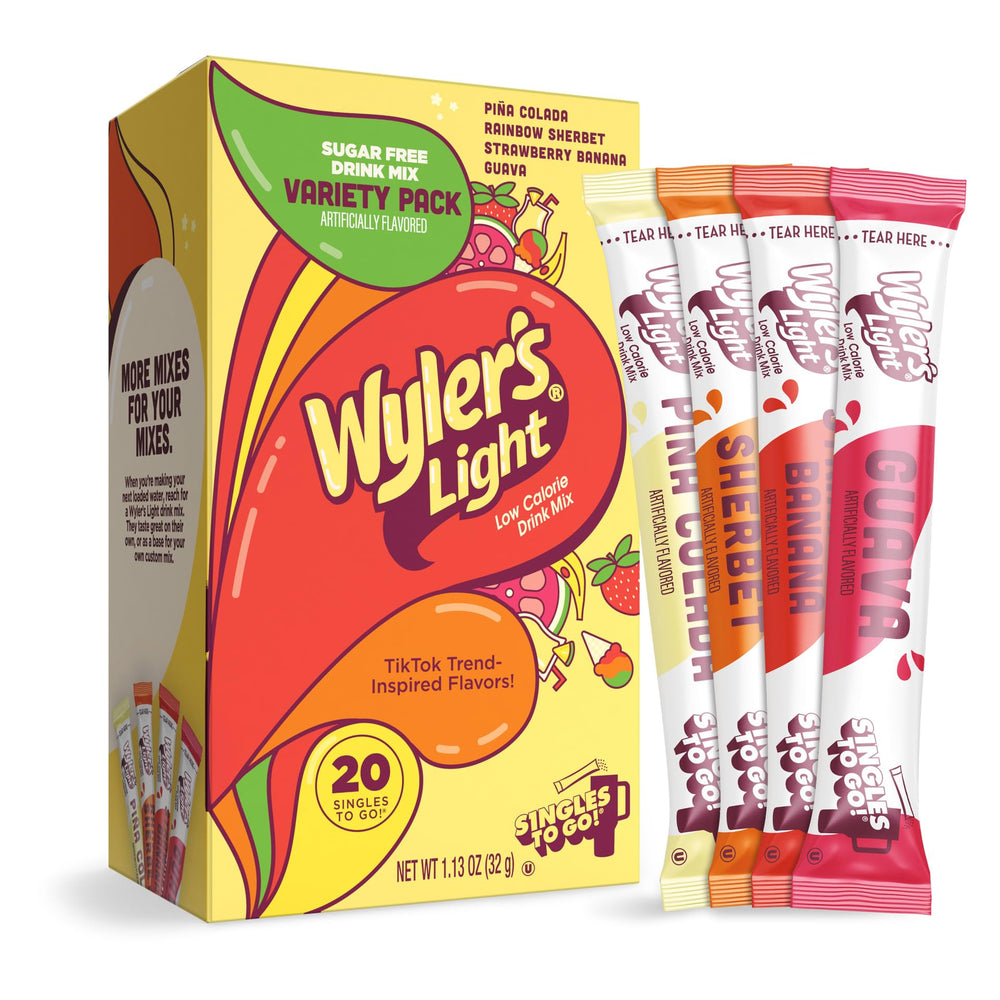 Wyler’s Light island flavors sticks offer on-the-go hydration with four tropical flavors.