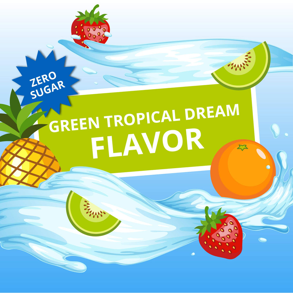 Wyler's Light Island Punch flavor variety box showcasing five tropical options
