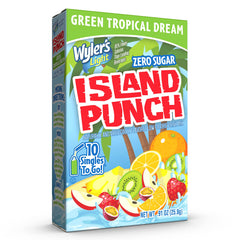 Wyler's Light Island Punch pour into water, stirring a tropical flavor