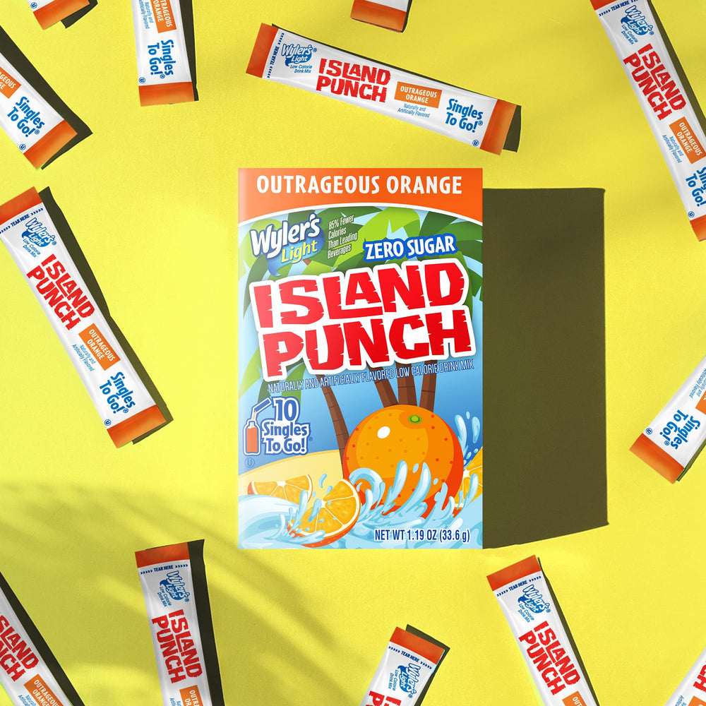 Wyler's Light Island Punch zero sugar option supports mindful beverage choices