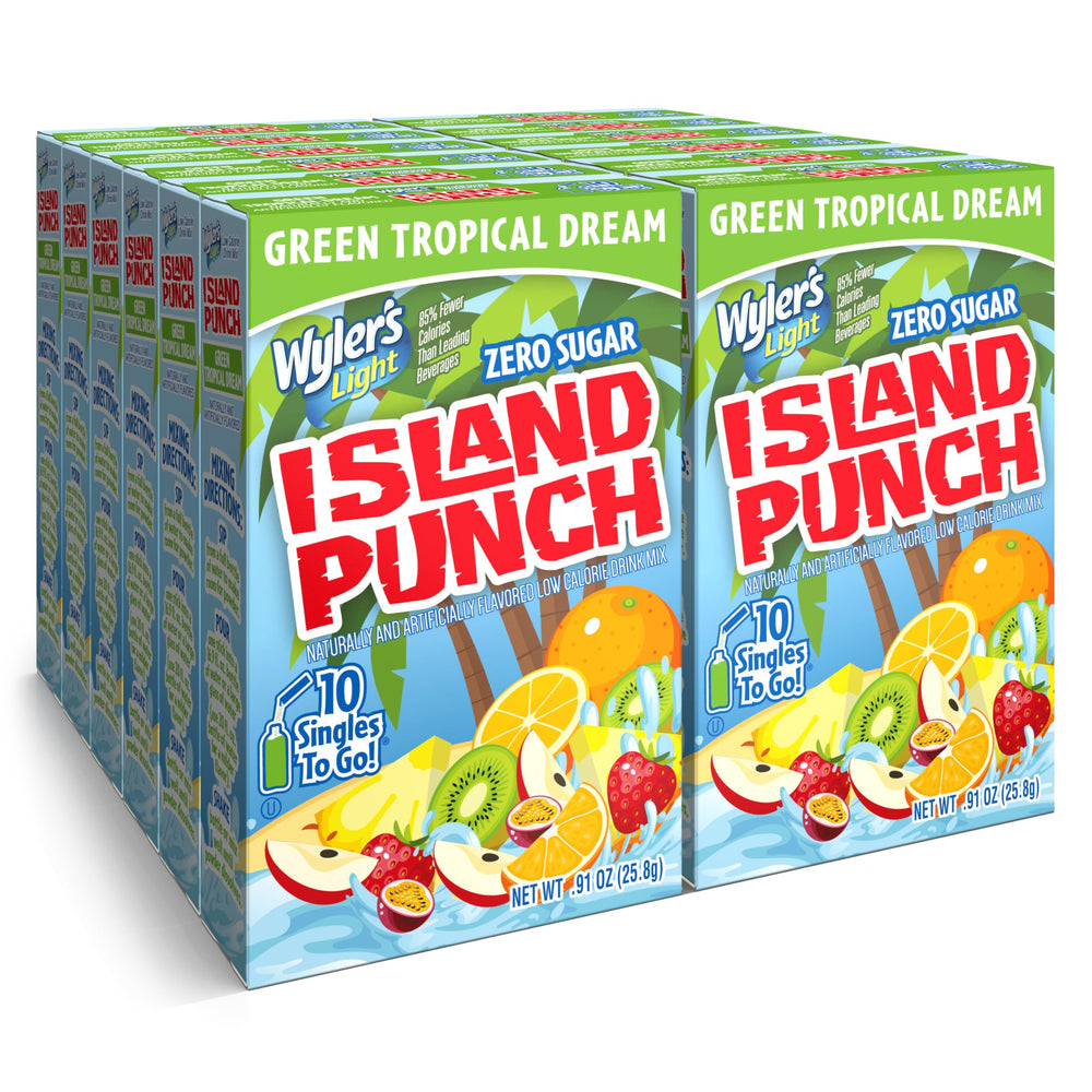 Wyler's Light Island Punch sticks pack for on-the-go hydration