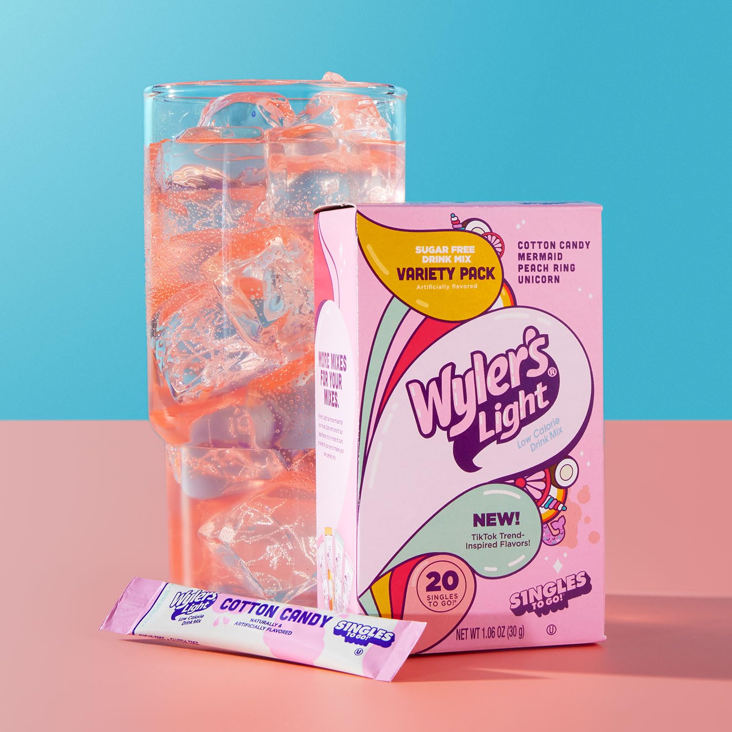 Wyler's Light mermaid to-go packet adds oceanic flavor to water