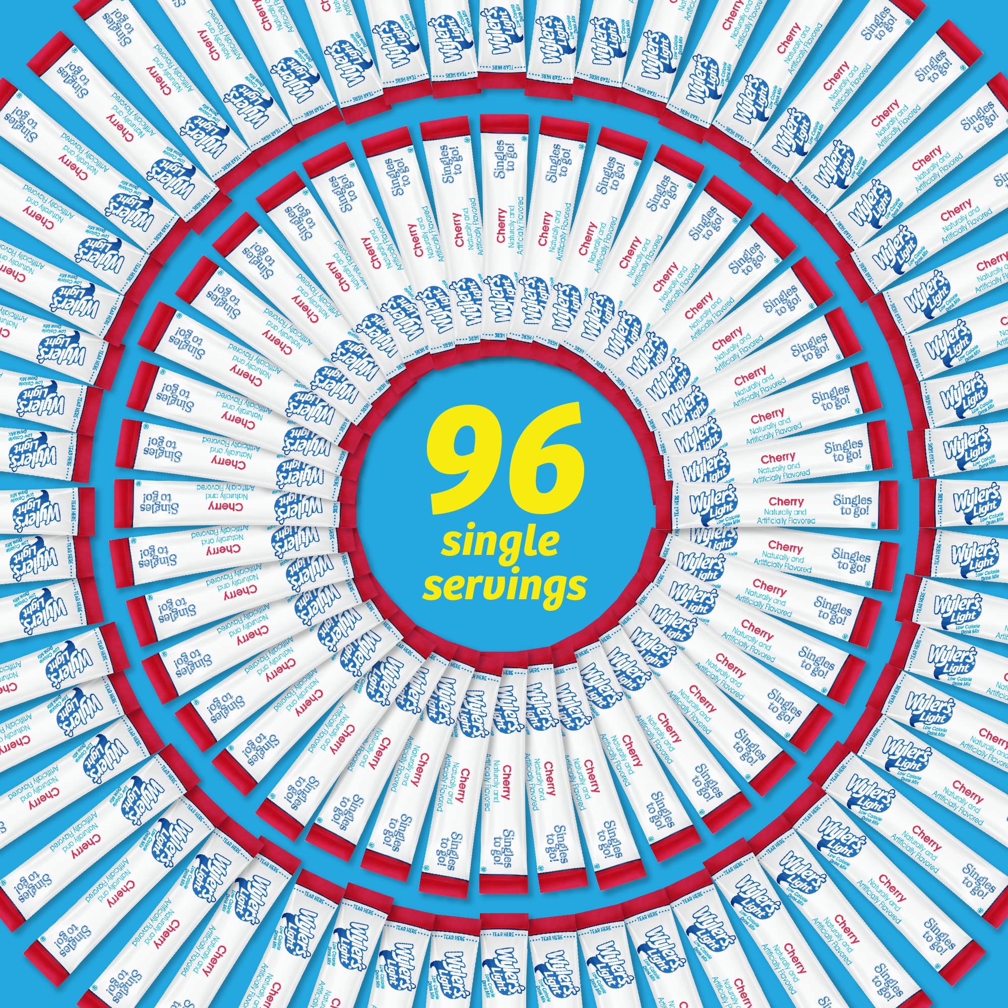 Wyler's Light on-the-go hydration with cherry flavor