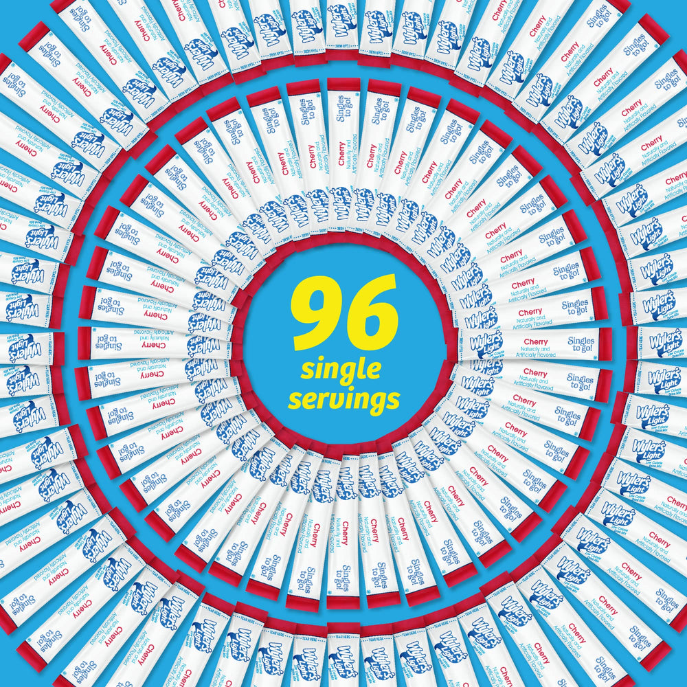 Wyler's Light on-the-go hydration with cherry flavor