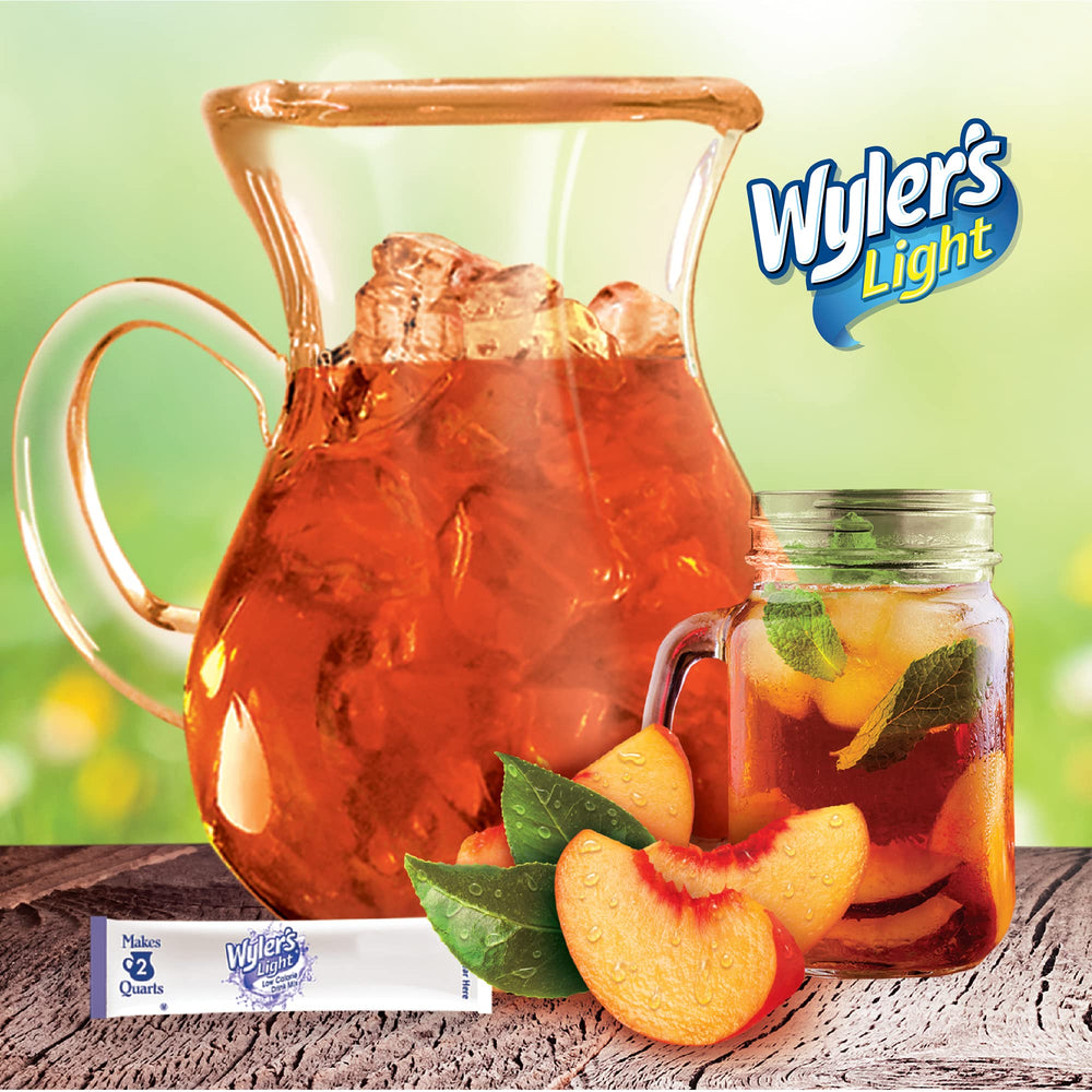On-the-go water bottle filled with Wyler's Light flavor
