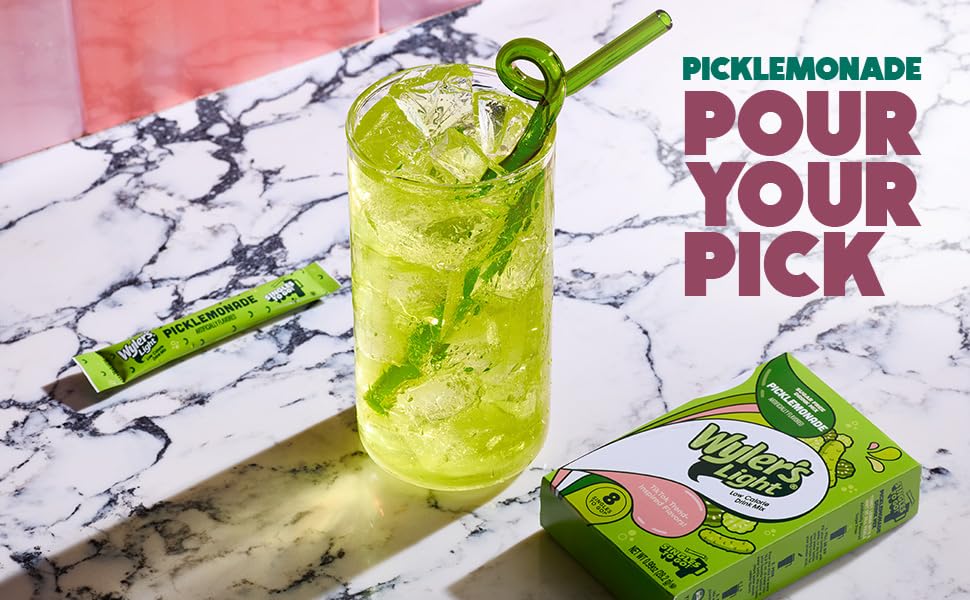 Wyler's Light Pickle Lemonade fits in your gym bag for anytime sipping.