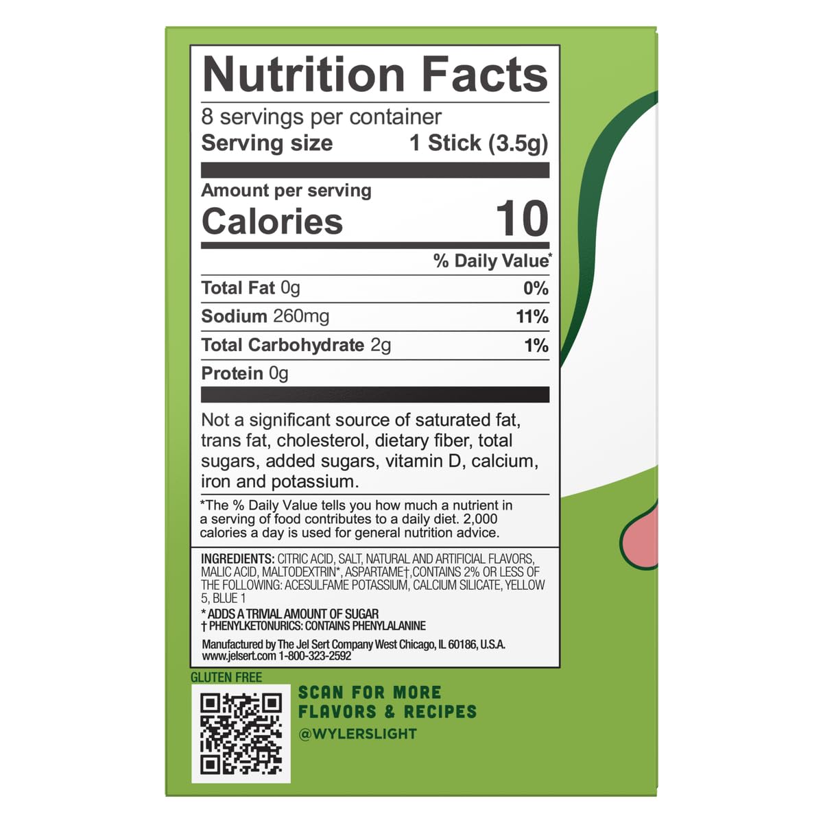 Wyler's Light Pickle Lemonade single-serve packets for quick flavor boosts.
