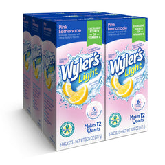 Wyler's Light Pink Lemonade boxes for easy family gatherings