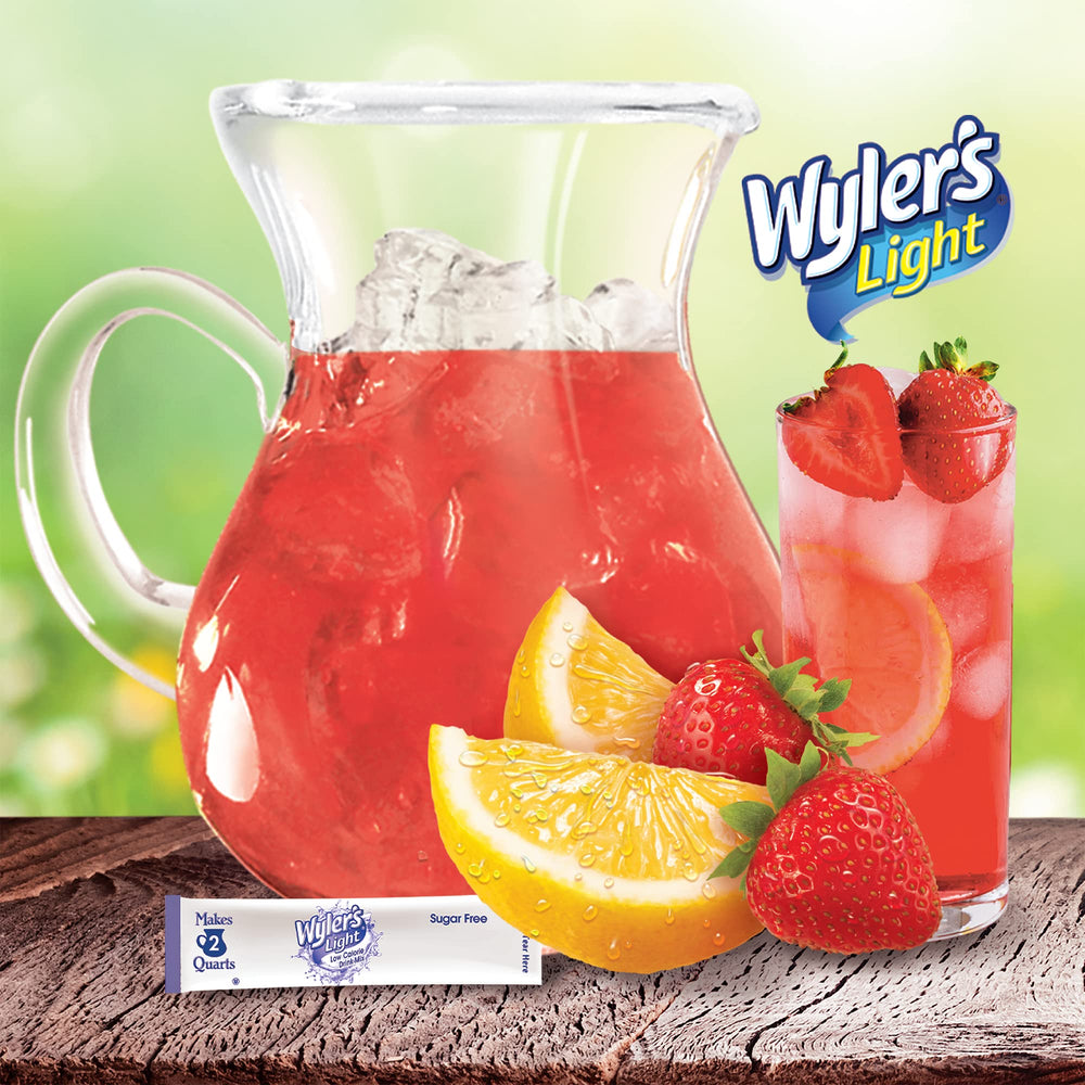 Wyler's Light strawberry lemonade adds Vitamin C to water flavor