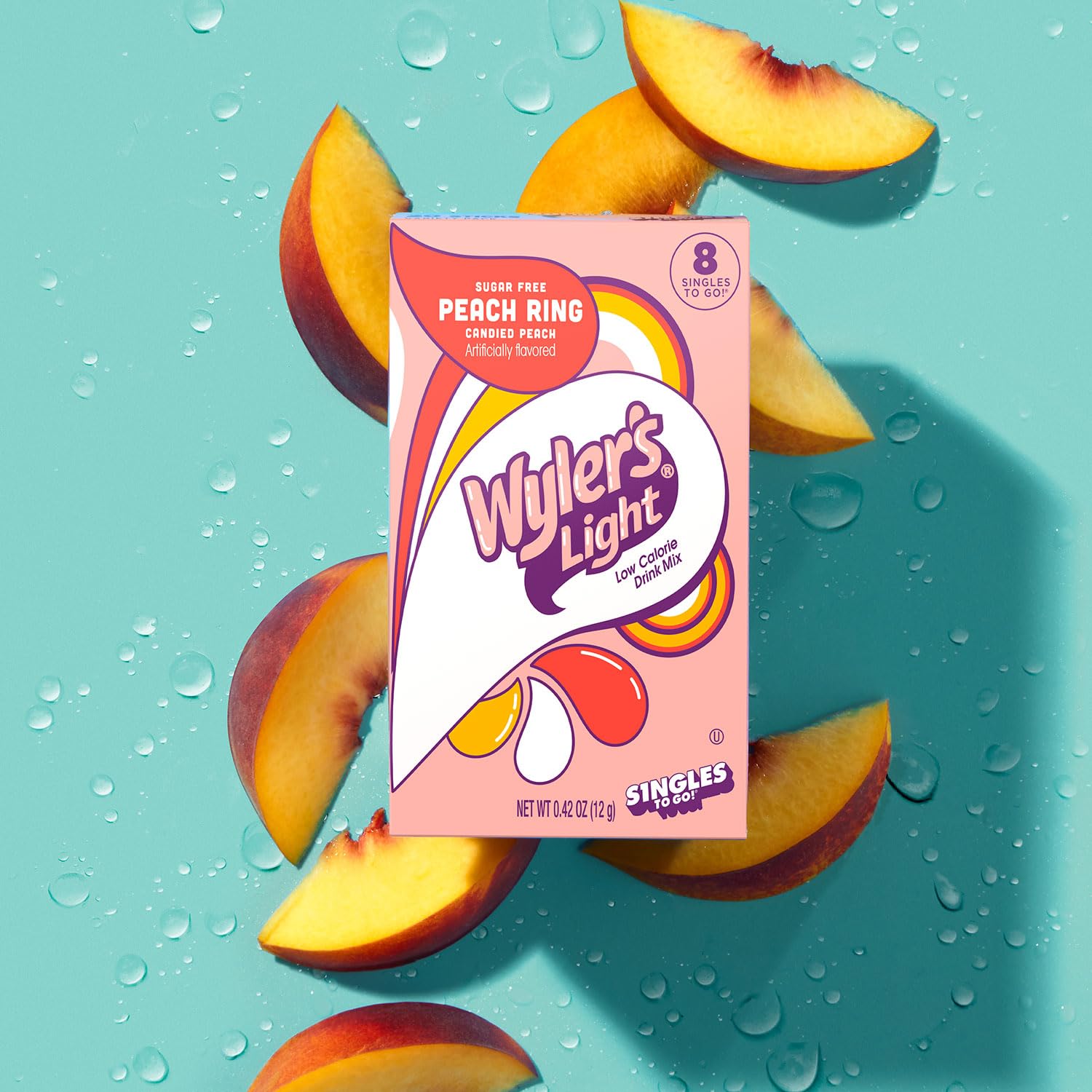Quick shake bottle with Wyler's Light mix.