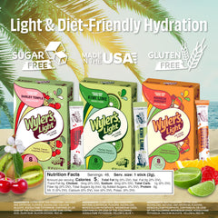 Wyler's Light Shirley Temple packet offering a playful, sugar-free flavor option.